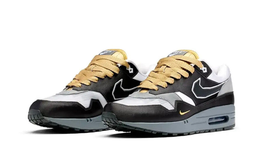 Nike Air Max 1 .SWOOSH Low Poly Big Head Mode IB9898-001 - Bovenaanzicht | Snrkickz