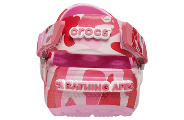 即完 BAPE CROCS CLOG ABC CAMO PINK 24㎝ Crocs Classic Clog A Bathing Ape ABC Camo Pink - 209627-6I2