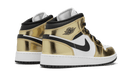 Air Jordan 1 Mid White Metallic Gold