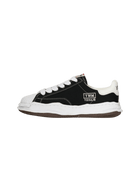 Maison Mihara Yasuhiro Blakey OG Sohle Canvas Niedrig Schwarz