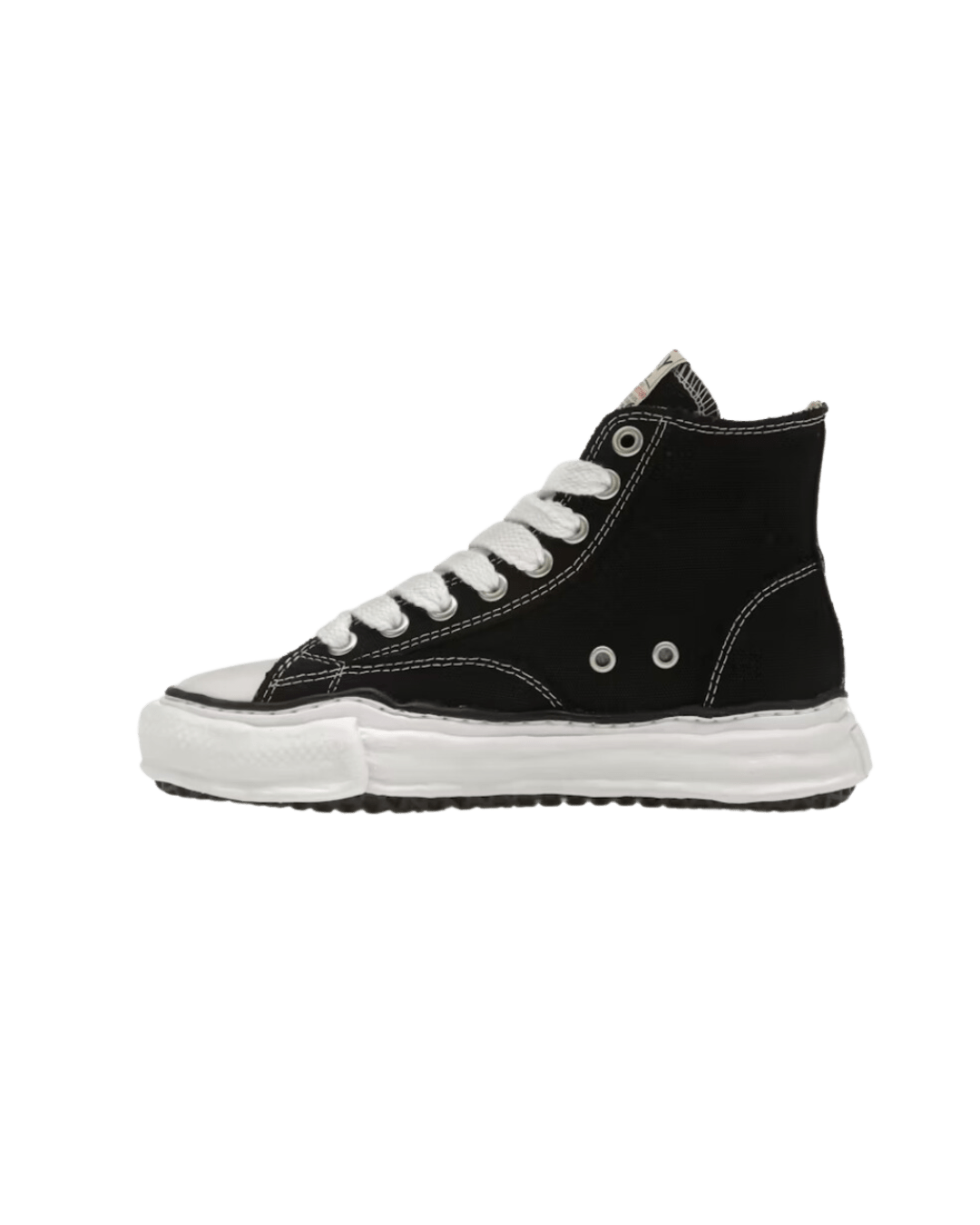 Maison Mihara Yasuhiro Peterson OG Sole Canvas High Black