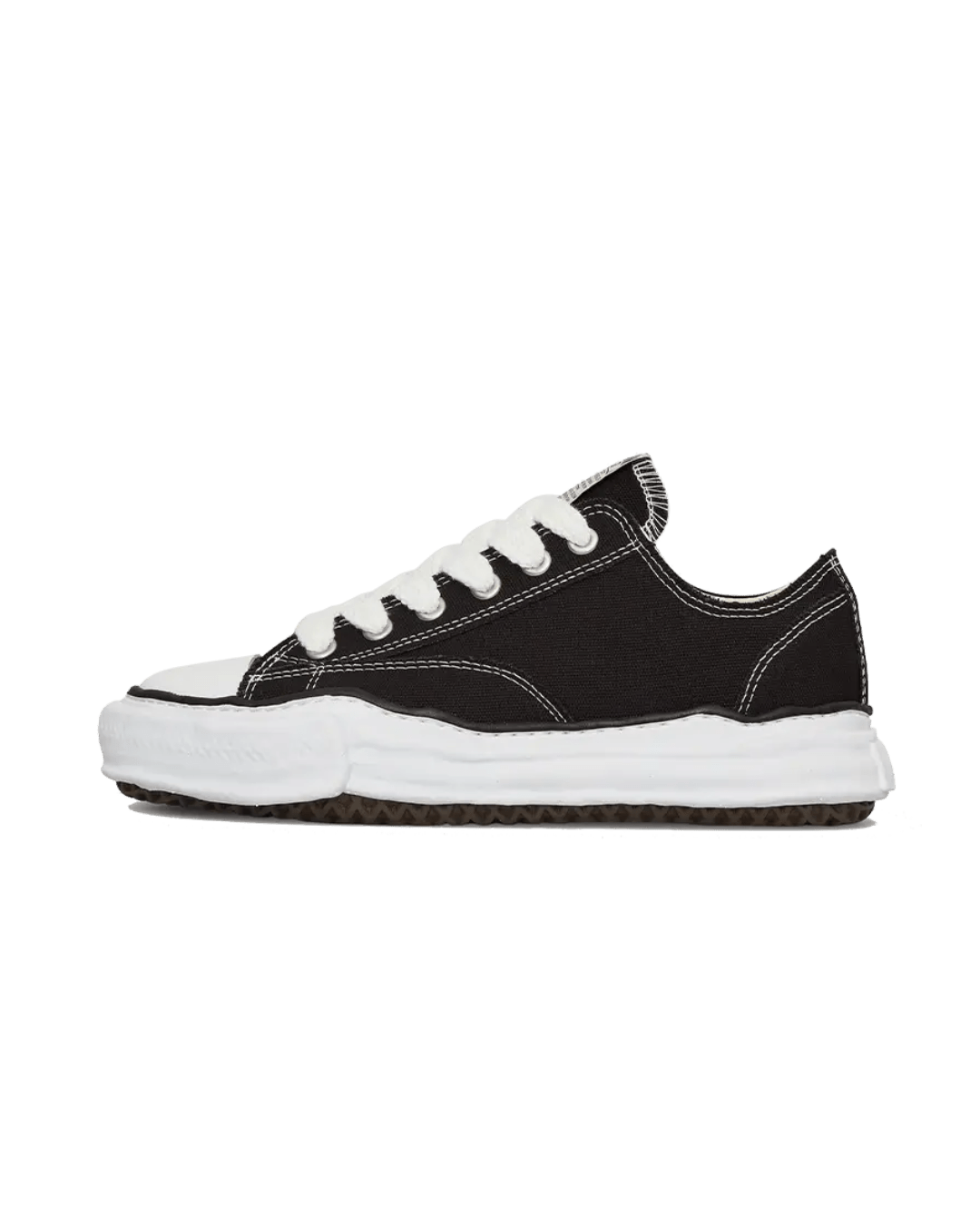 Maison Mihara Yasuhiro Peterson OG Sole Canvas Low Black