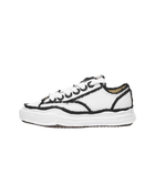 Maison Mihara Yasuhiro Peterson OG Sole Canvas Low Frayed White