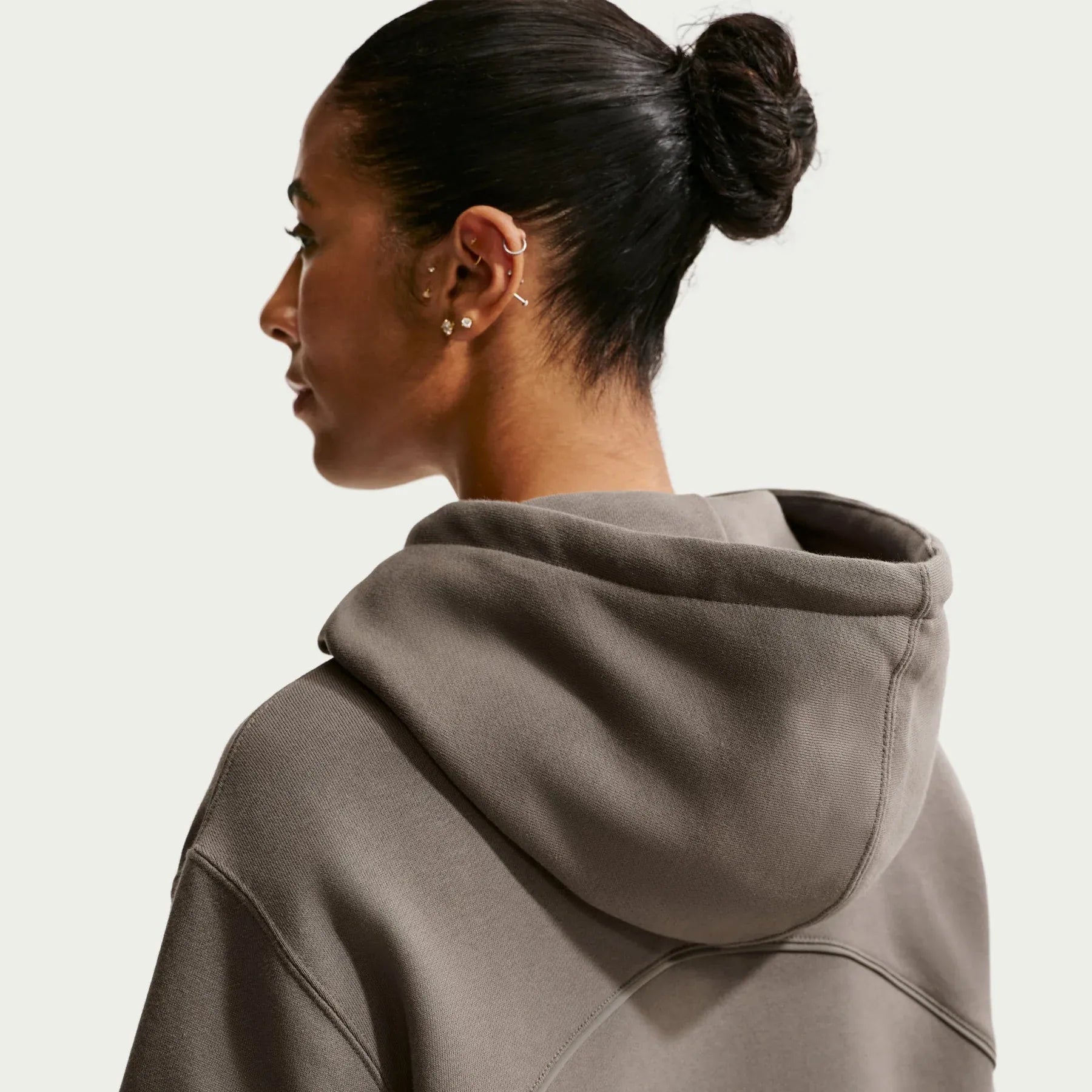 Nike x NOCTA Fleece CS Hoodie (FW25) Olive Grey (HM5762-040) | Snrkickz