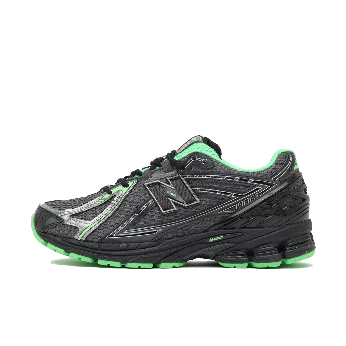 New Balance 1906R Dark Silver Metallic Lab Green