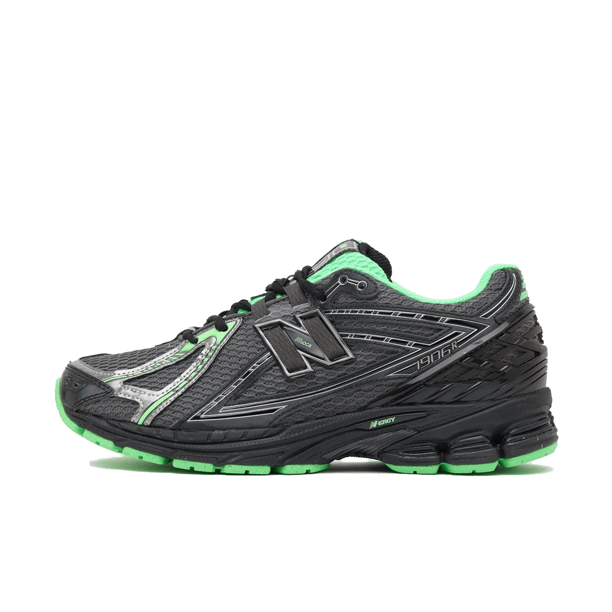 New Balance 1906R Dark Silver Metallic Lab Green