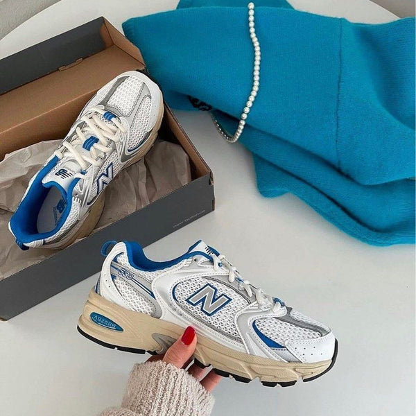 New Balance 530 White Blue Oasis