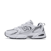 New Balance 530 White Silver Navy