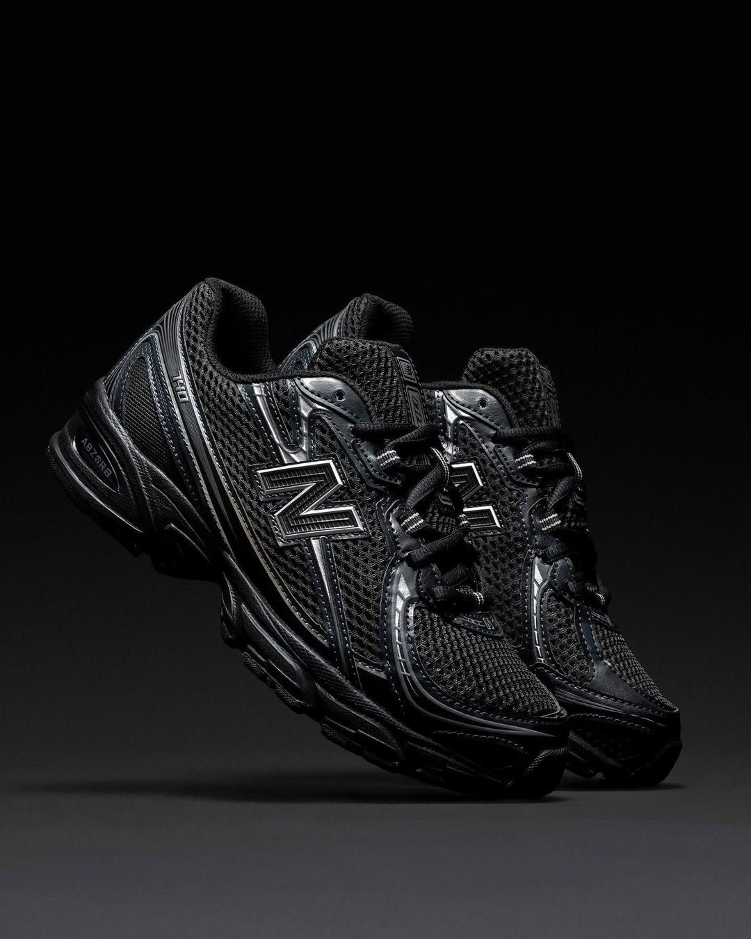New Balance 740v2 Black Gray Silver