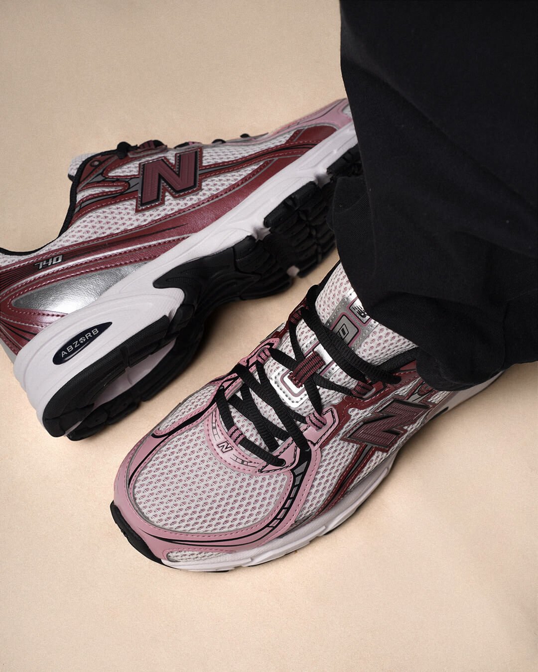 New Balance 740v2 Washed Burgundy Pink Taffy (U740PG2) | Gratis Verzending Snrkickz 2 