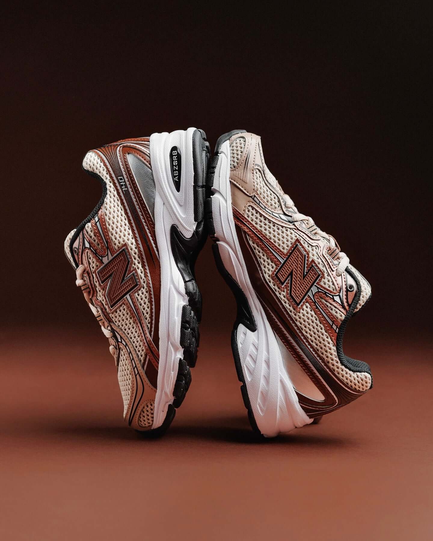 New Balance 740v2 Washed Burgundy Pink Taffy