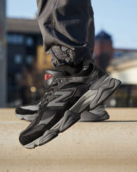 New Balance 9060 Black Castlerock Grey (U9060BLK) | Snrkickz 1 2