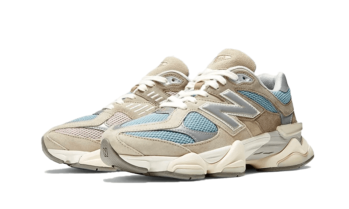 New Balance 9060 Sea Salt Blue Mushroom