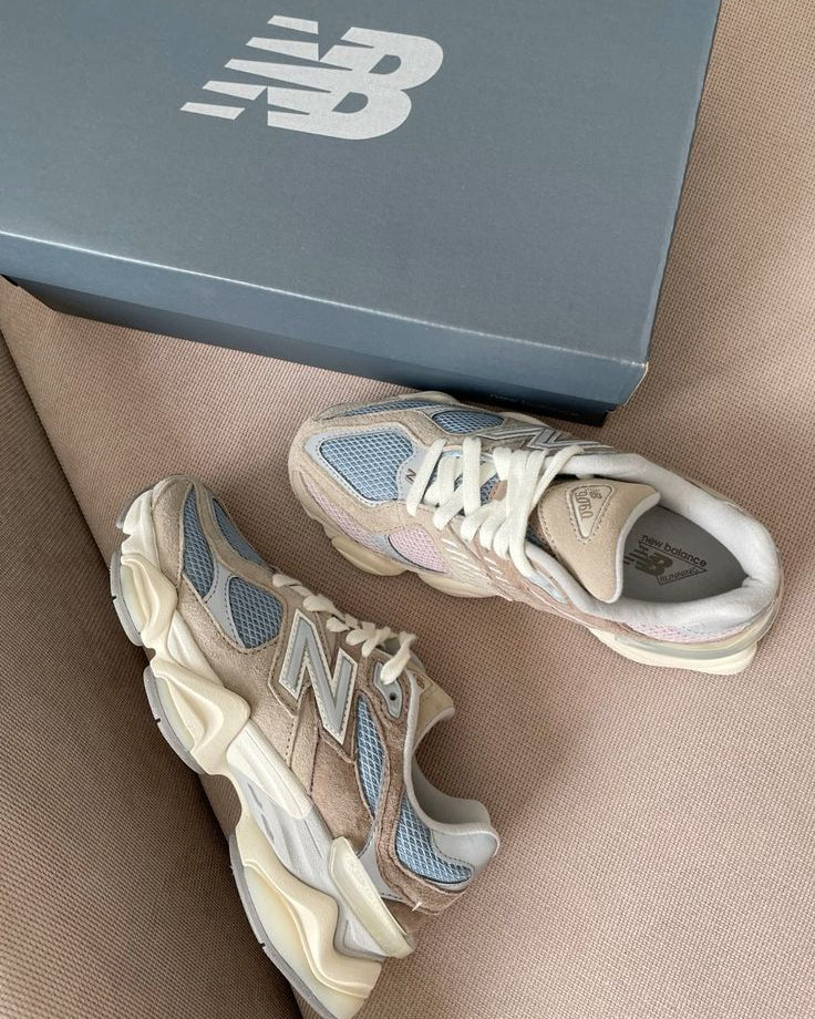 New Balance 9060 Meersalz Blau Pilz