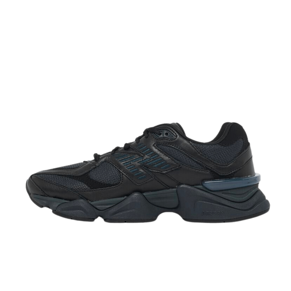 New Balance 9060 Triple Black Leather
