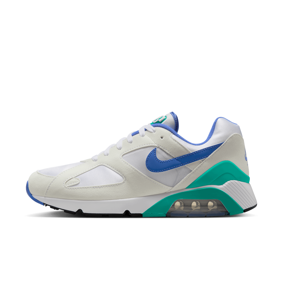 Nike Air 180 White Medium Blue Clear Jade
