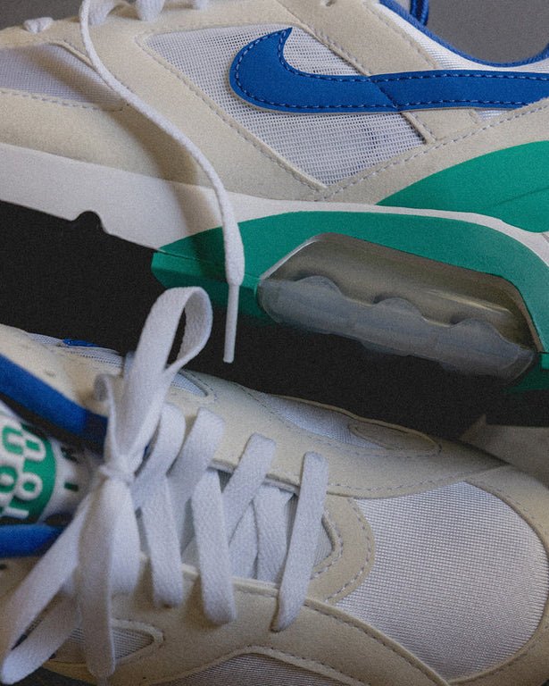Nike Air 180 White Medium Blue Clear Jade