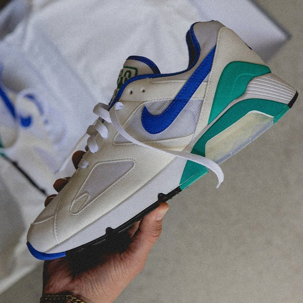 Nike Air 180 White Medium Blue Clear Jade
