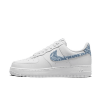 Nike Air Force 1 Low '07 Essential White Worn Blue Paisley - SnrKickz