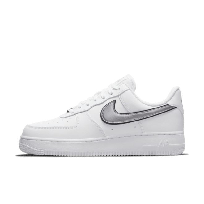 Nike Air Force 1 Low Essential White Metallic Silver