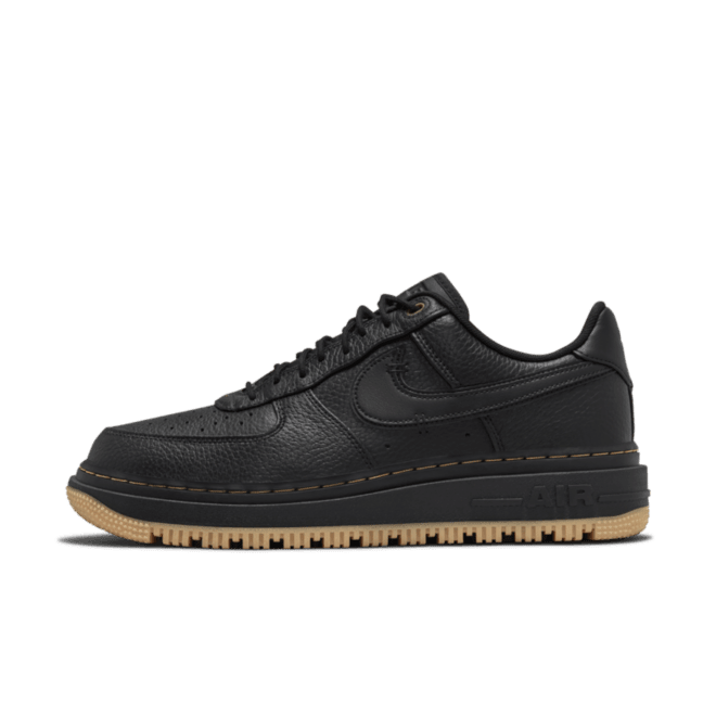 Nike Air Force 1 Low Luxe Black Gum