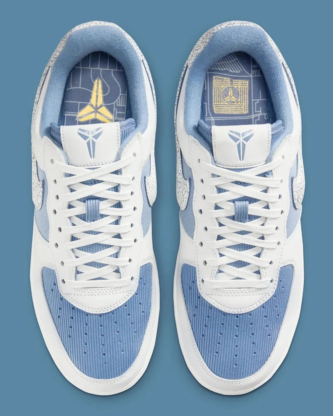 Nike Air Force 1 Low Protro Kobe Bryant City of Champions  IM0583-400 Work Blue/Metallic Gold/Summit White Snrkickz 2