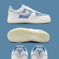 Nike Air Force 1 Low Protro Kobe Bryant City of Champions  IM0583-400 Work Blue/Metallic Gold/Summit White Snrkickz 1