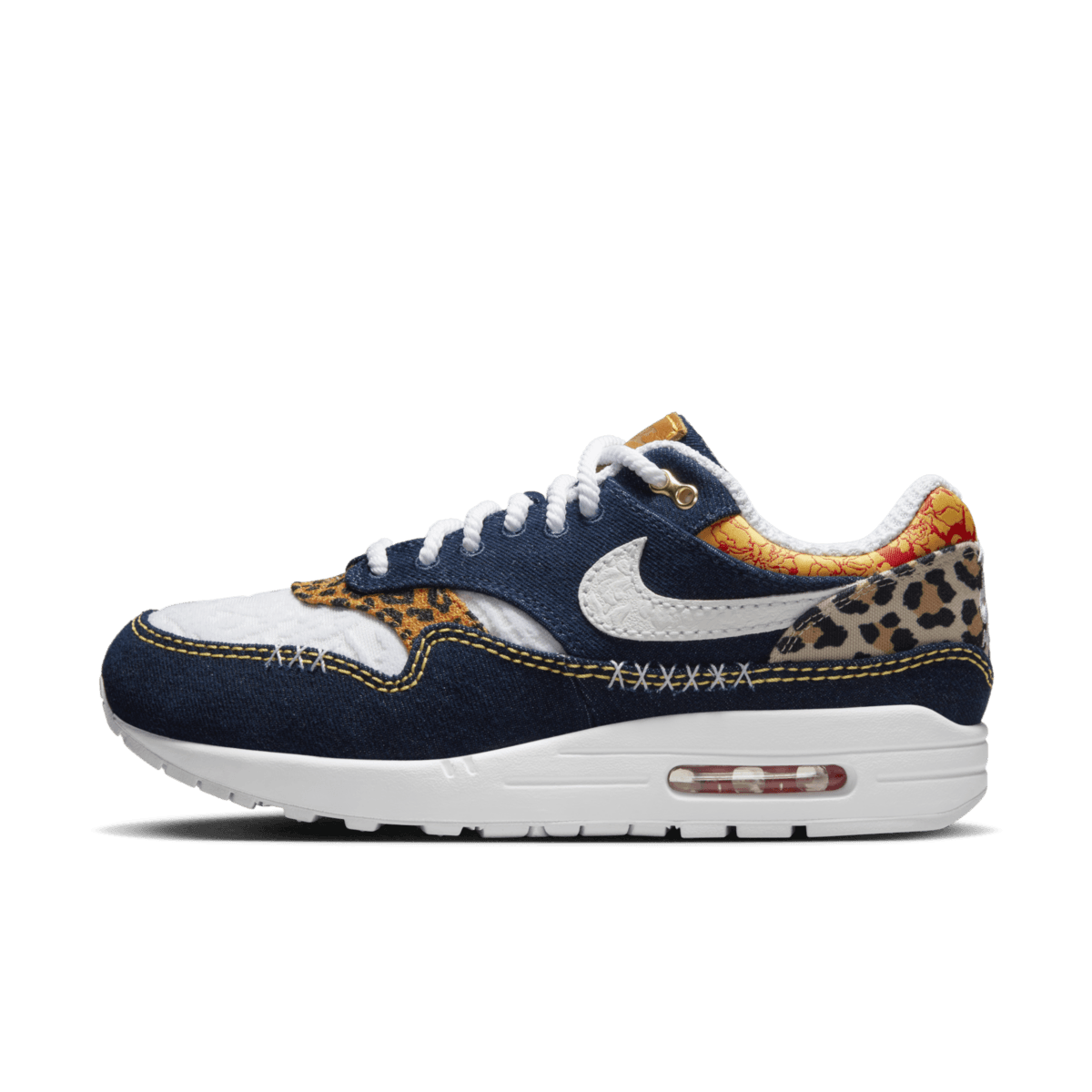Nike Air Max 1 Premium Denim Leopard
