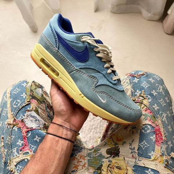 Nike Air Max 1 PRM Schmutziges Denim