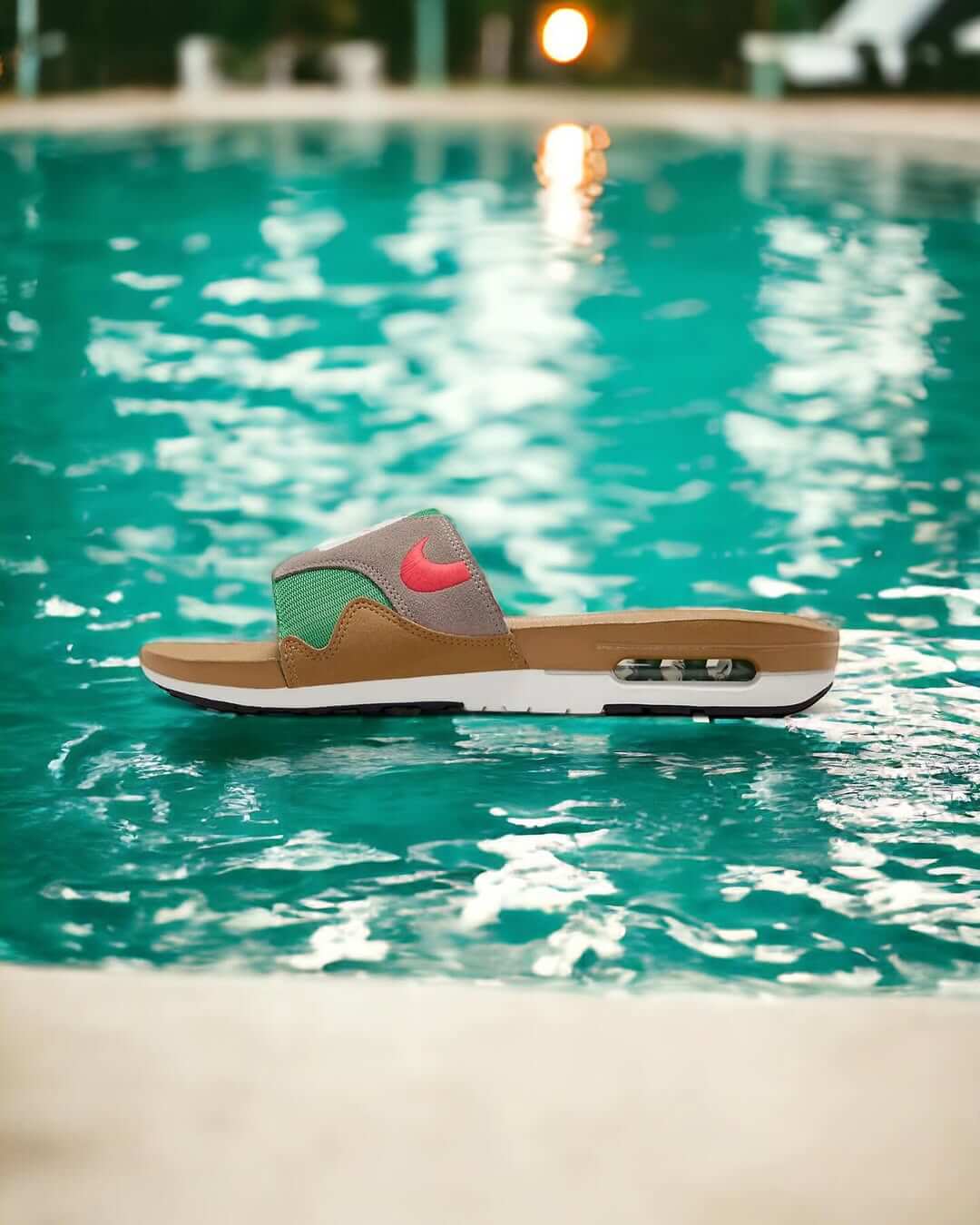 Nike Air Max 1 Slide Ale Brown