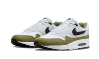 Nike Air Max 1 White Black Medium Olive