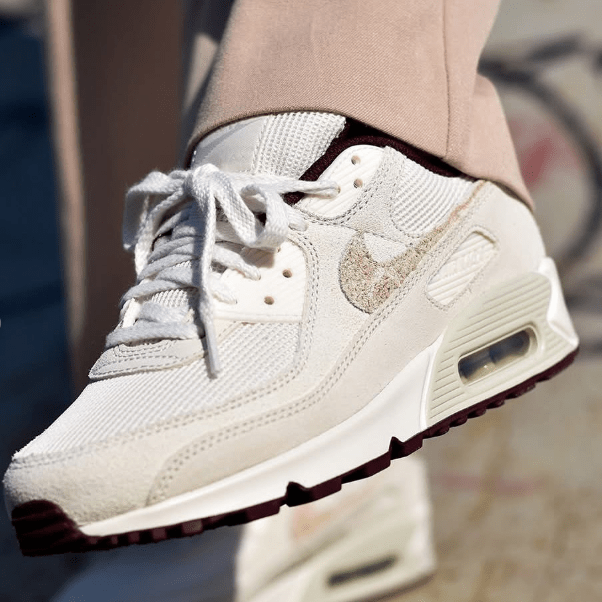 Nike Air Max 90 PRM Sail Burgundy Crush