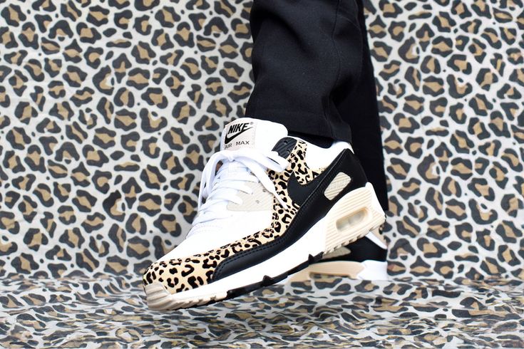 Nike Air Max 90 Leopard Sanddrift Black (Women's)