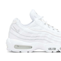 Rubberen buitenzool met flexgroeven van de Nike Air Max 95 Essential White/Grey Fog Sneaker voor grip en stabiliteit.
