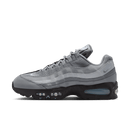 Nike Air Max 95 OG Big Bubble Cool Grey Blue Spark sneaker voor heren met grijs bovenwerk, blauwe accenten en oversized Air-units, ideaal voor streetwear en dagelijkse stijl.