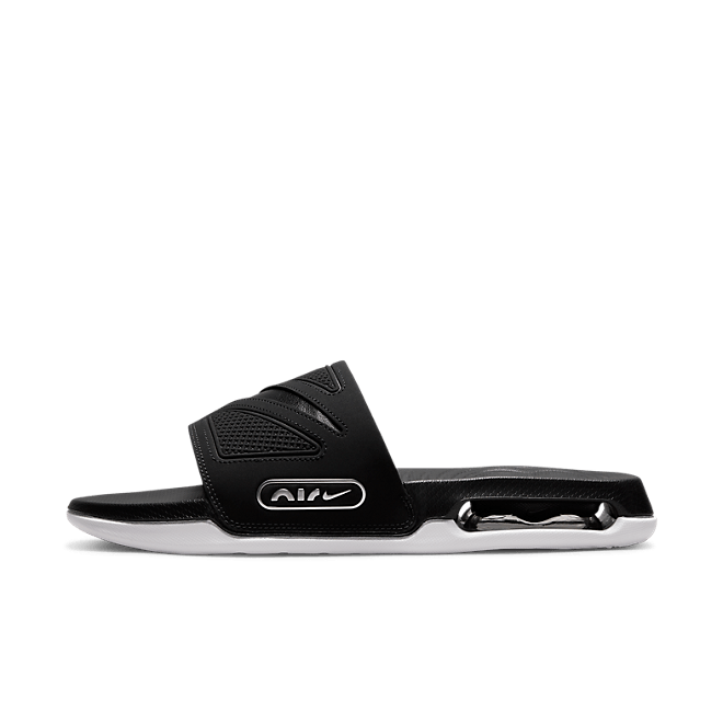 Nike Air Max Cirro Slide Black Metallic Silver
