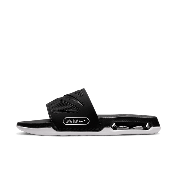 Nike Air Max Cirro Slide Black Metallic Silver