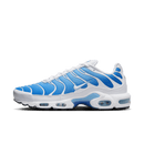 Nike Air Max Plus Sky Blue 852630-411 met lichtblauwe gradient upper, witte zool en transparante Air-units, frisse en zomerse uitvoering exclusief bij Snrkickz.