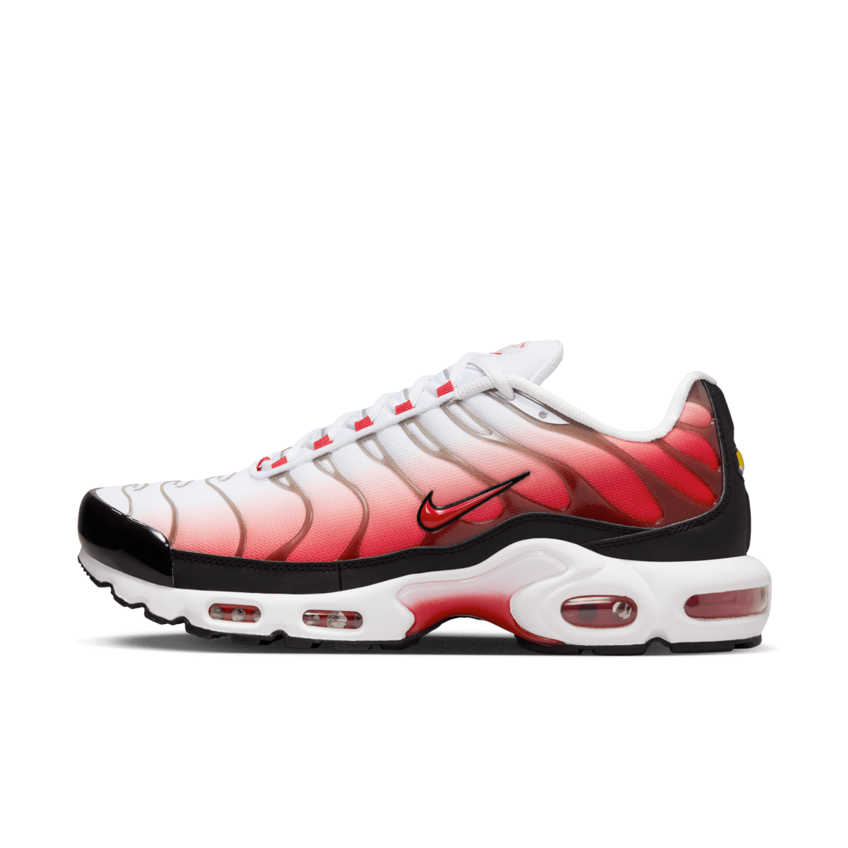 Nike Air Max Plus White Black University Red