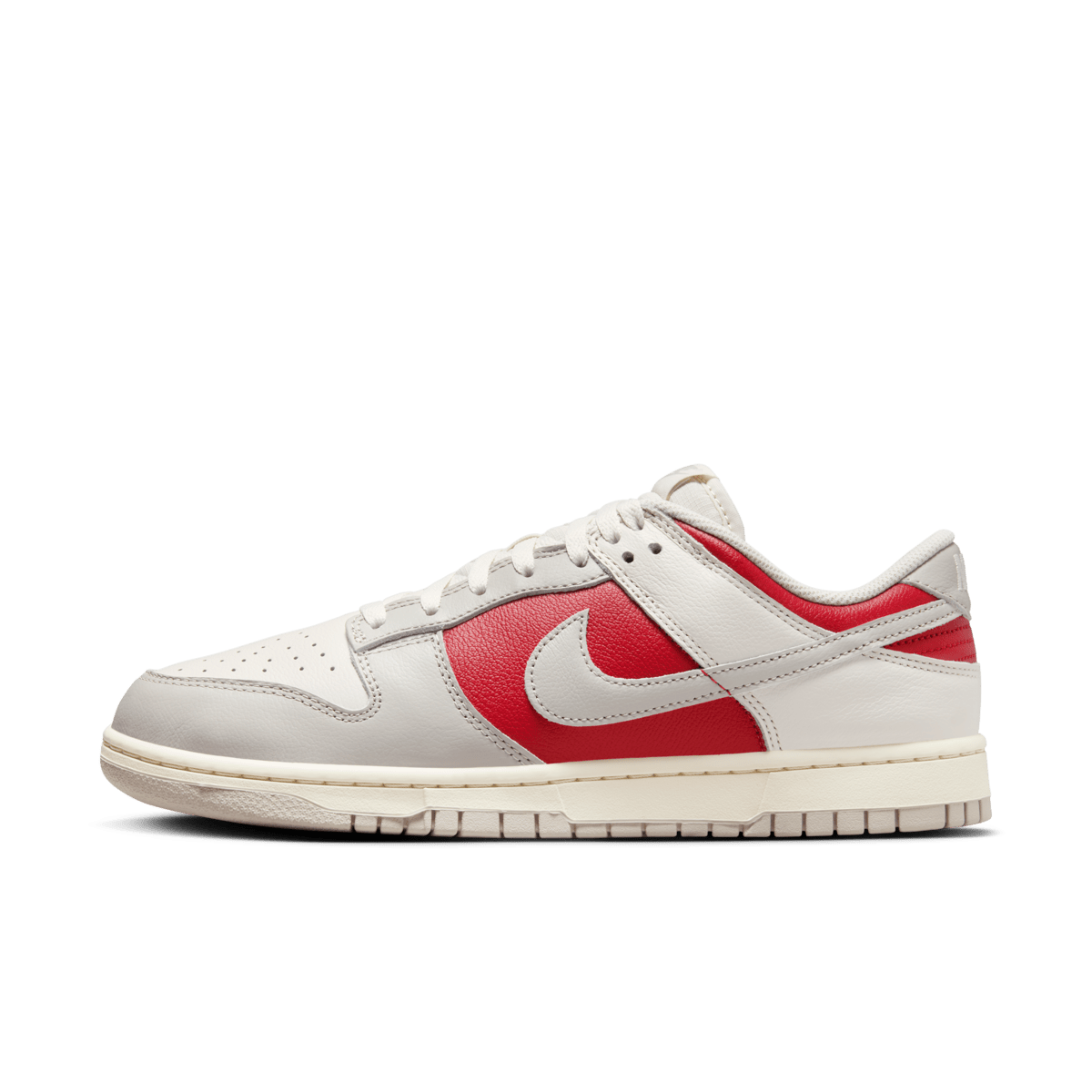 Nike Dunk Low Light Iron Ore Gym Red