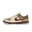 Nike Dunk Low Retro Khaki Team Red Pearl White