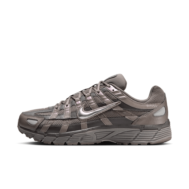 Nike P-6000 Cave Stone Medium Ash Flat Pewter Metallic Silver