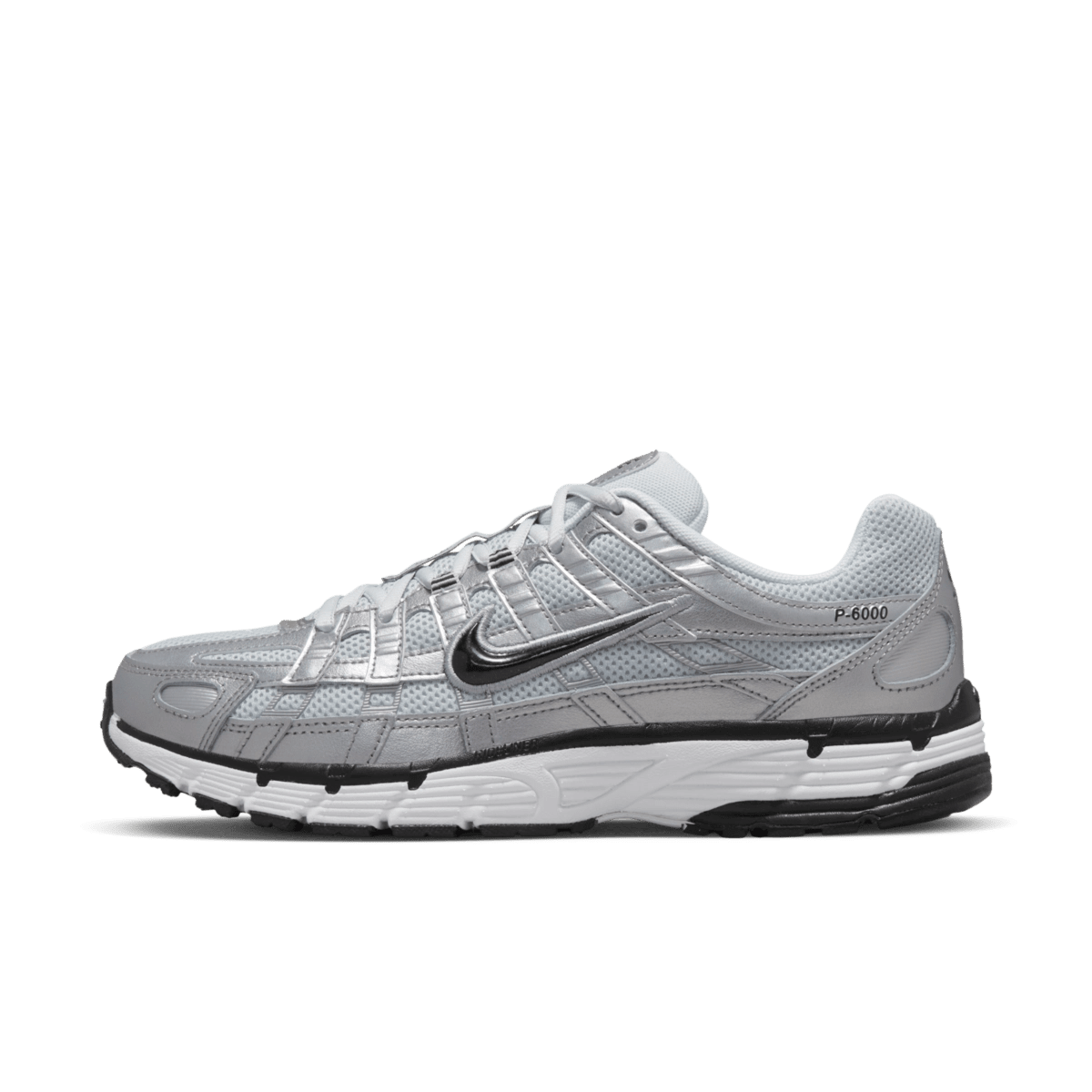 Nike P-6000 Metallic Silver Pure Platinum