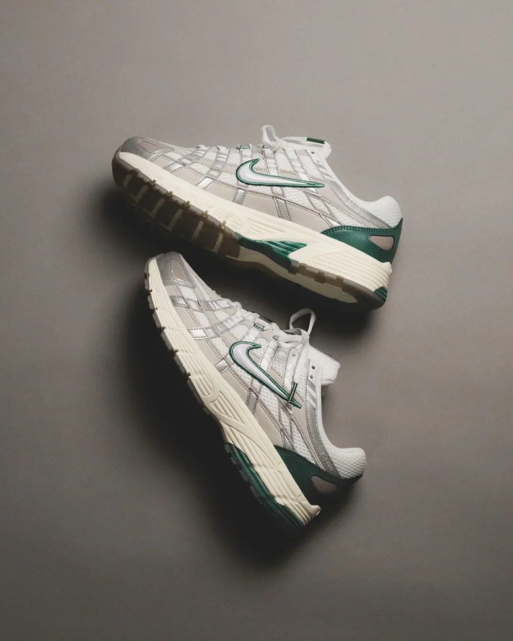 Nike P-6000 Light Bone Bicoastal Green