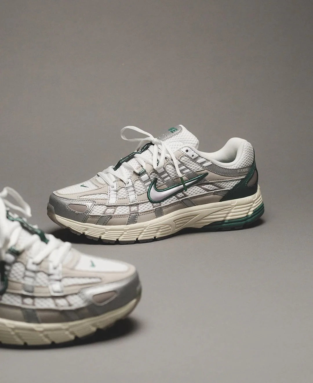Nike P-6000 Light Bone Bicoastal Green