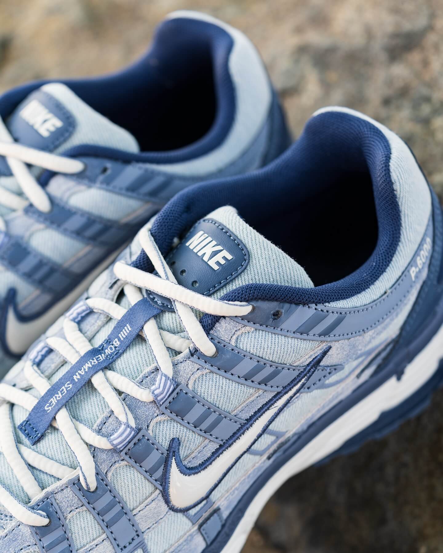 Nike P-6000 SE Worn Blue Denim