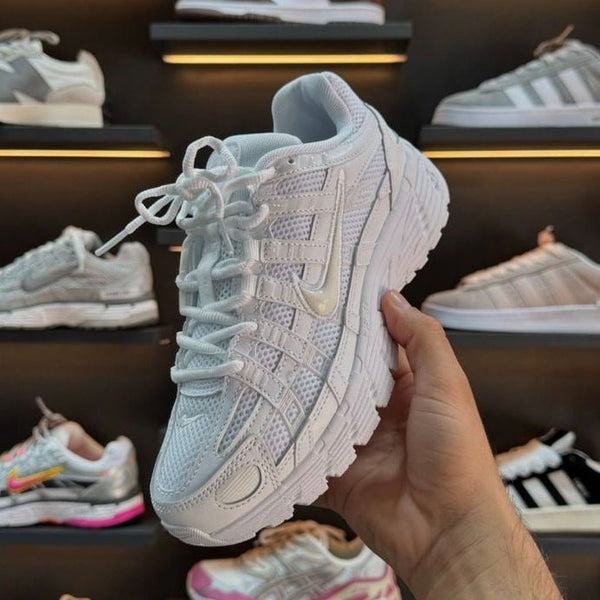Nike P-6000 Dreifach Weiß