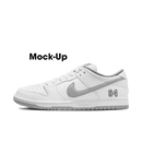 Nike SB Dunk Low Supreme 94 White Metallic Silver - SnrKickz