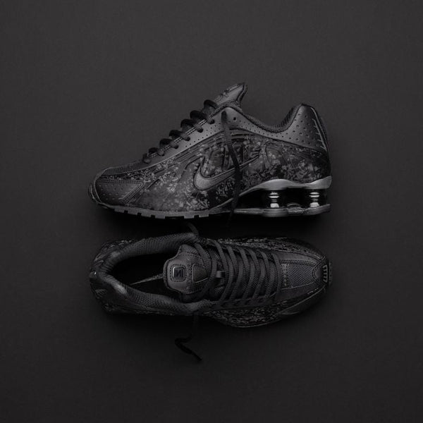 Nike Shox R4 Black Floral (Women's)