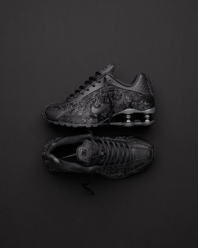 Nike Shox R4 Black Floral (Women's)